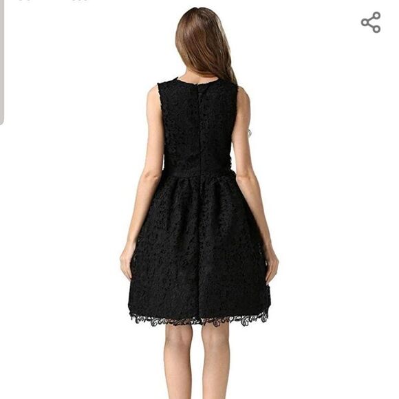 Women's sleeveless evenings gown dress - Picture 2 of 6